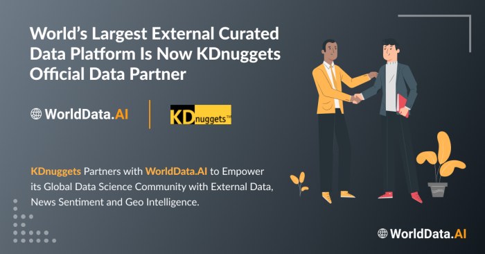 WorldData.AI, KDnuggets Partner